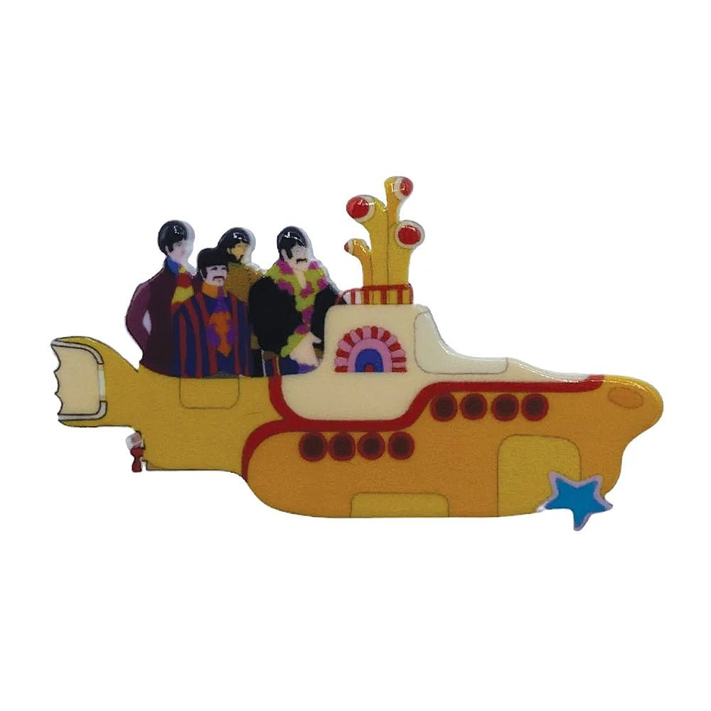 THE BEATLES ビートルズ (結成 65周年 ) - Yellow Submarine Brooch / Disaster(U.K.ブランド) / ファッション雑貨 - PGS